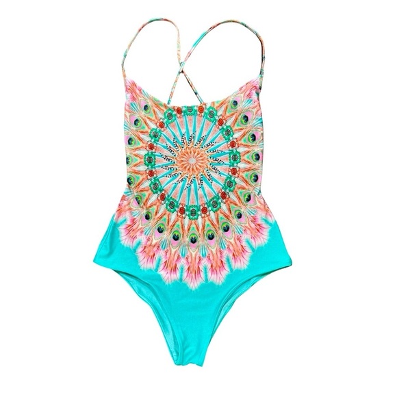 Luli Fama Dream Catcher Be Scene One Piece Swimsuit- Still Full Price - Picture 4 of 11